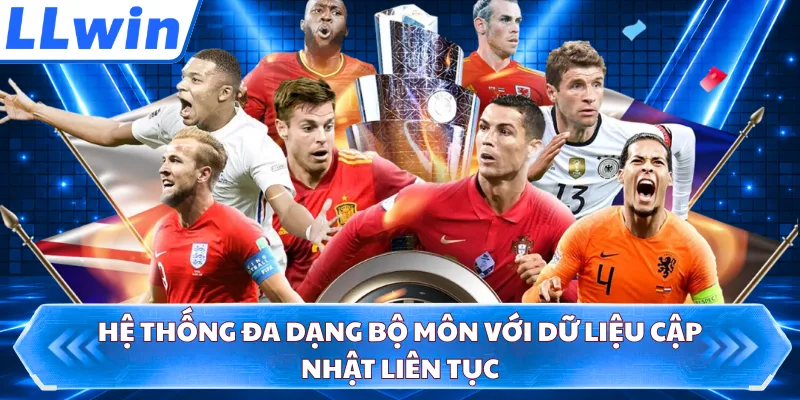 Hệ thống đa dạng bộ môn với dữ liệu cập nhật liên tục