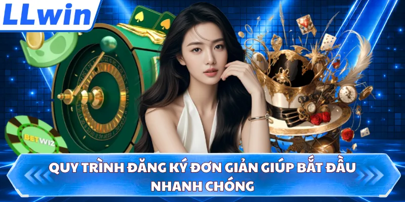 Quy trình đăng ký đơn giản giúp bắt đầu nhanh chóng