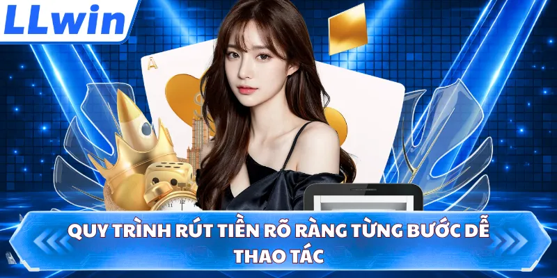 Quy trình rút tiền rõ ràng từng bước dễ thao tác